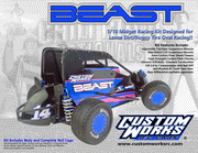 Custom Works 0650 BEAST Midget Chassis Kit