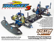 Custom Works Rocket 5 1/10 LM / MWM Chassis Kit