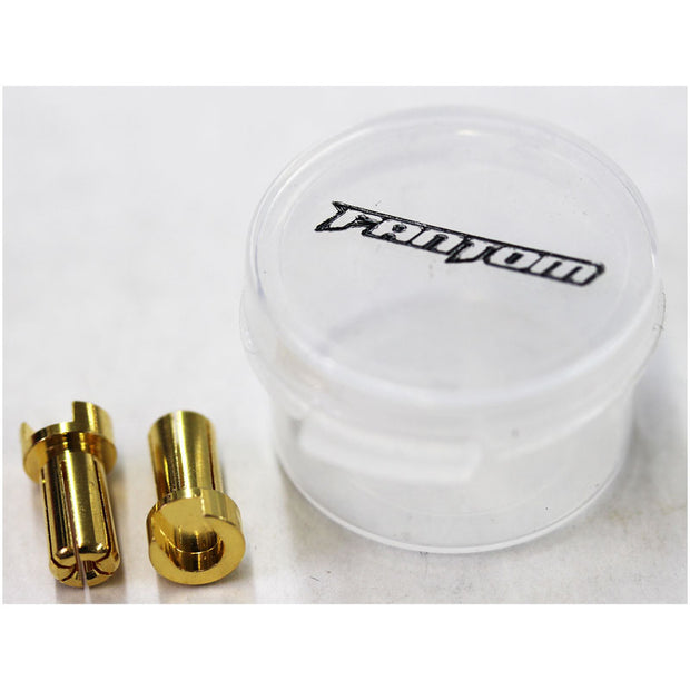 Fantom 5mm Low Profile bullet connectors - (1pr)