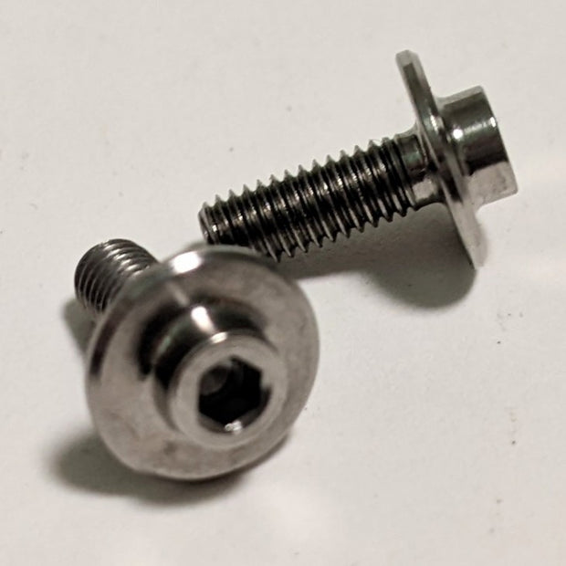 TRACK STAR Titanium Motor Screws - 3x8mm (1pr)