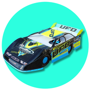 SHARK UFO 1/10 Short Course Late Model Body